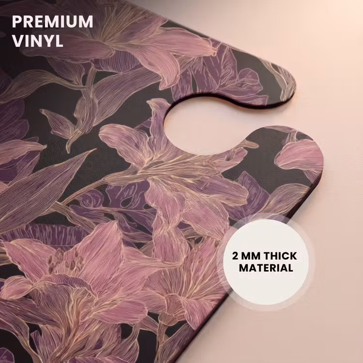 CaseSwap™ - Lilies - Pattern - Purple - Gold — 6