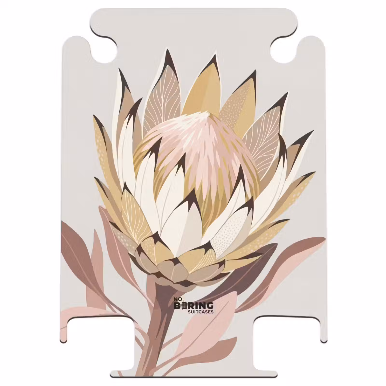 CaseSwap™ - Protea - Flower - Botanical - Beige — 1