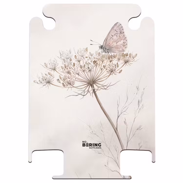 CaseSwap™ - Butterfly - Flower - Nature - Beige — 1