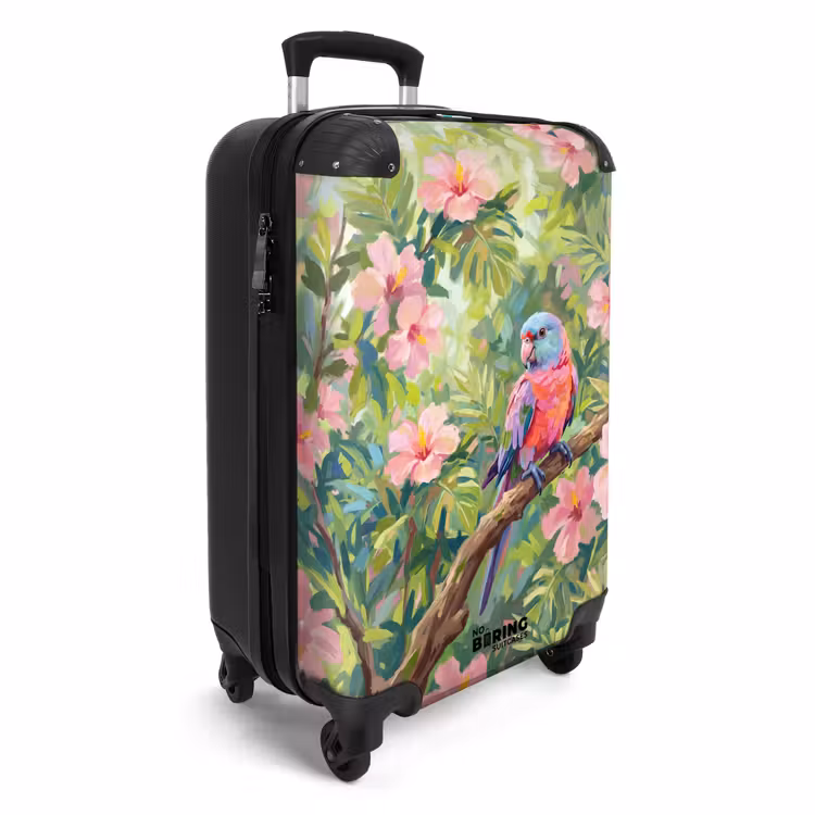 CaseSwap™ - Parrot - Hibiscus Flowers - Colorful — 2