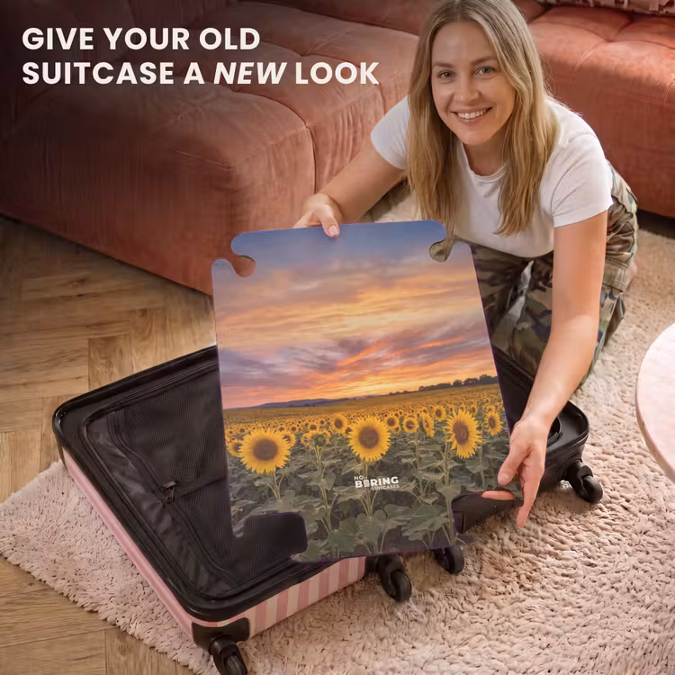 CaseSwap™ - Sunflowers - Hilly Landscape - Yellow — 3