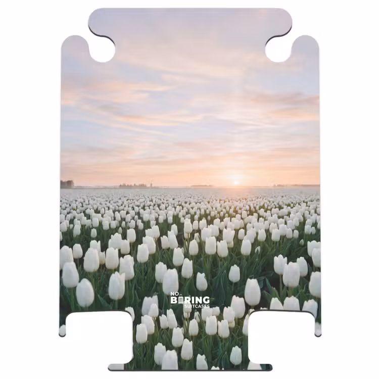CaseSwap™ - Tulips - Landscape - White — 1