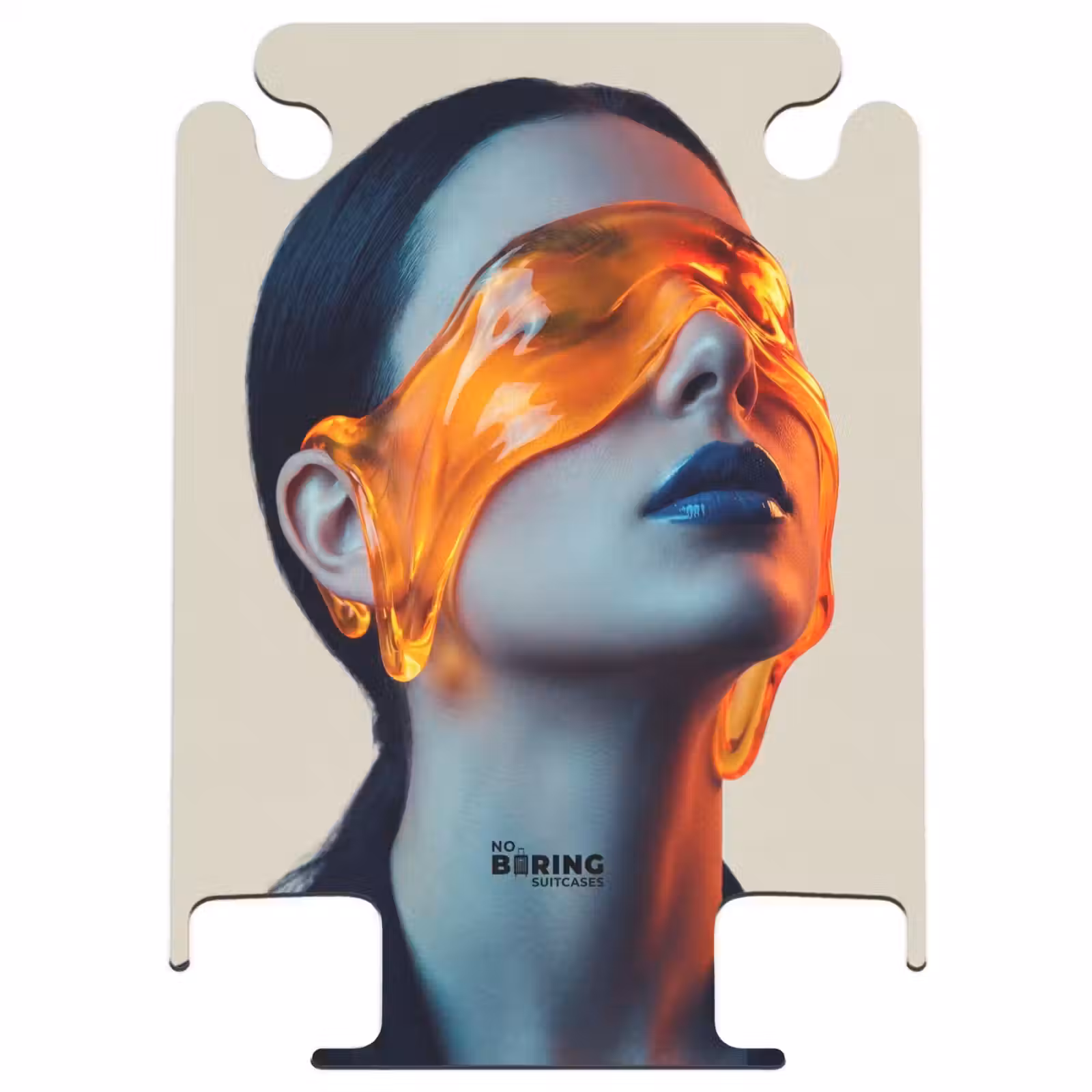 CaseSwap™ - Woman - Orange - Abstract - Modern - Colorful — 1