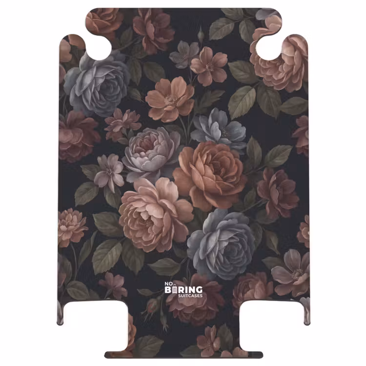 CaseSwap™ - Flowers - Pattern - Vintage - Dark - Pink — 1