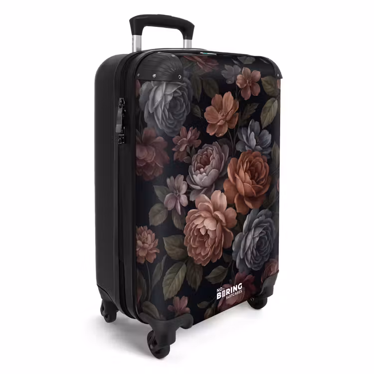 CaseSwap™ - Flowers - Pattern - Vintage - Dark - Pink — 2