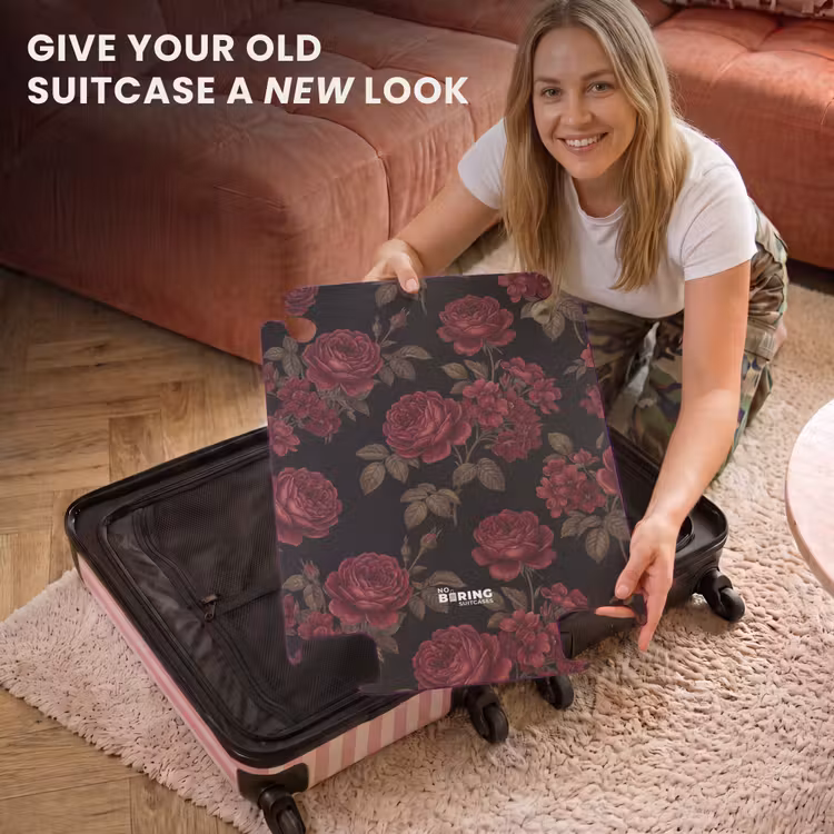 CaseSwap™ - Flowers - Rose - Pattern - Classic - Red — 3
