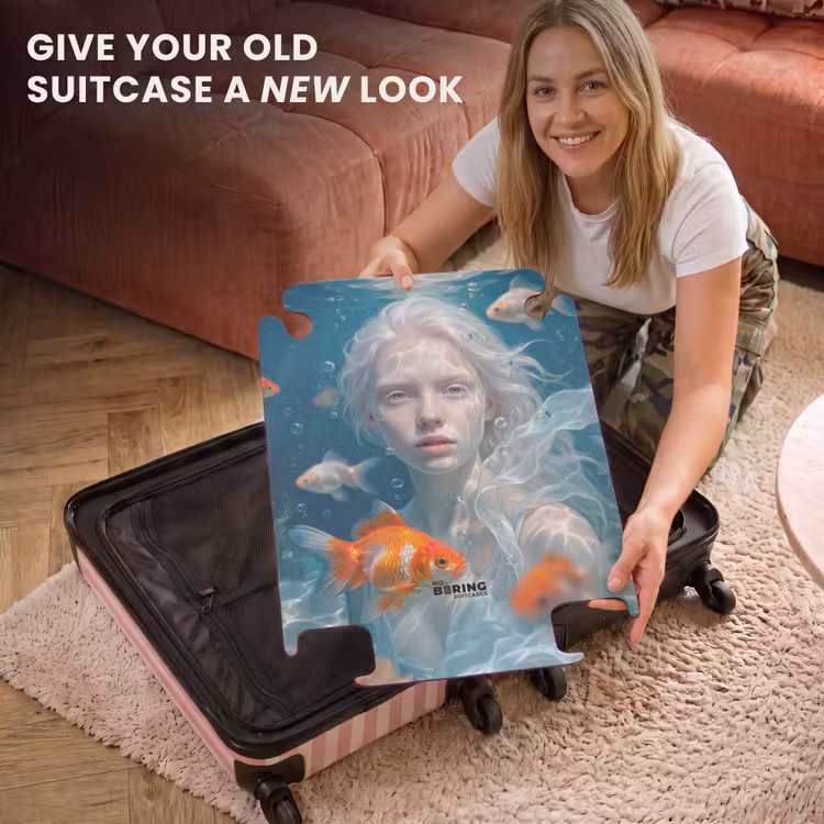 CaseSwap™ - People - Underwater - Fish - Modern - Blue — 3