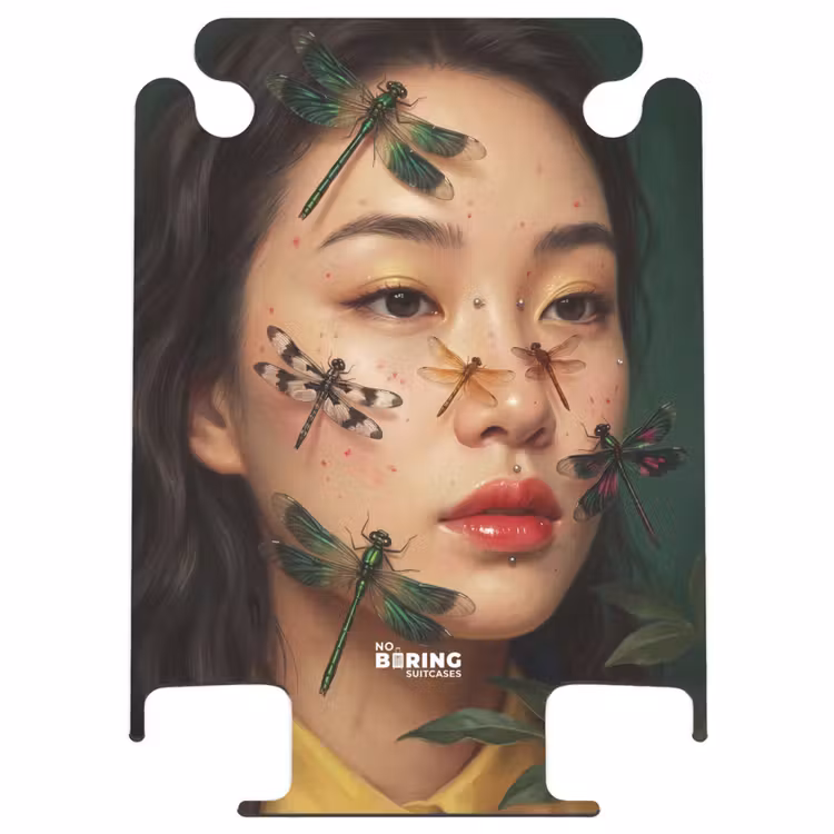 CaseSwap™ - Woman - Insects - Nature - Portrait - Green — 1