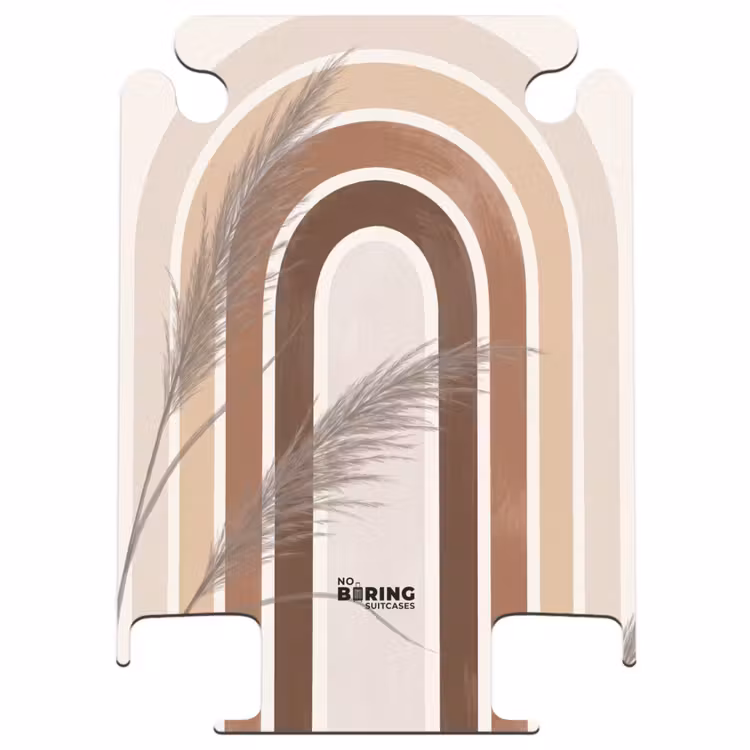 CaseSwap™ - Abstract - Arches - Plant - Boho - Beige — 1