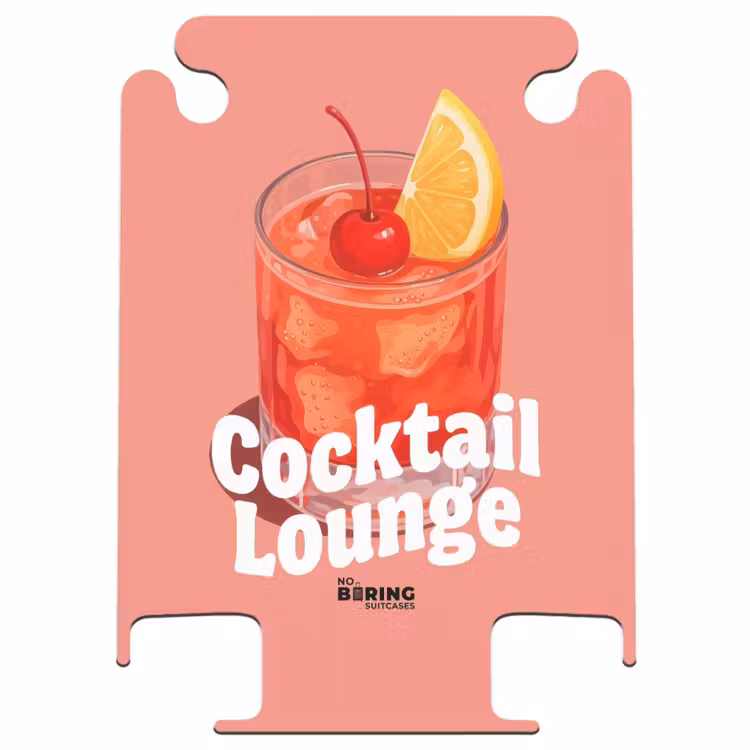 CaseSwap™ - Cocktail Lounge - Glass - Coral — 1