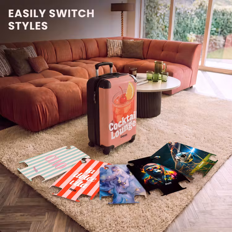 CaseSwap™ - Cocktail Lounge - Glass - Coral — 5
