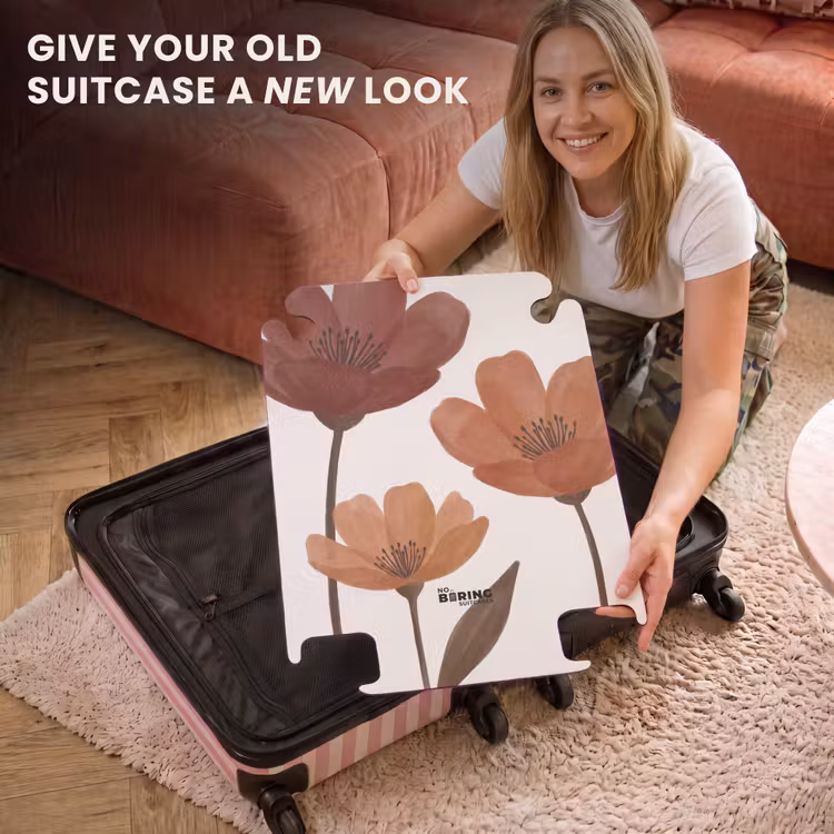 CaseSwap™ - Flowers - Abstract - Modern - Brown - Decorative — 3