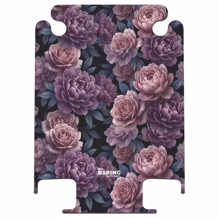 CaseSwap™ - Flowers - Pattern - Dark - Botanical - Purple — 1