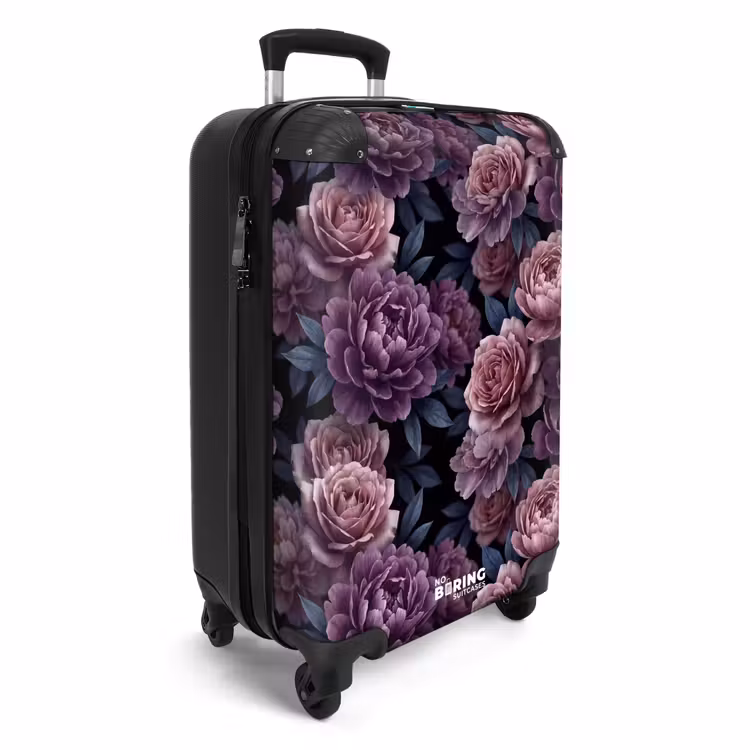 CaseSwap™ - Flowers - Pattern - Dark - Botanical - Purple — 2