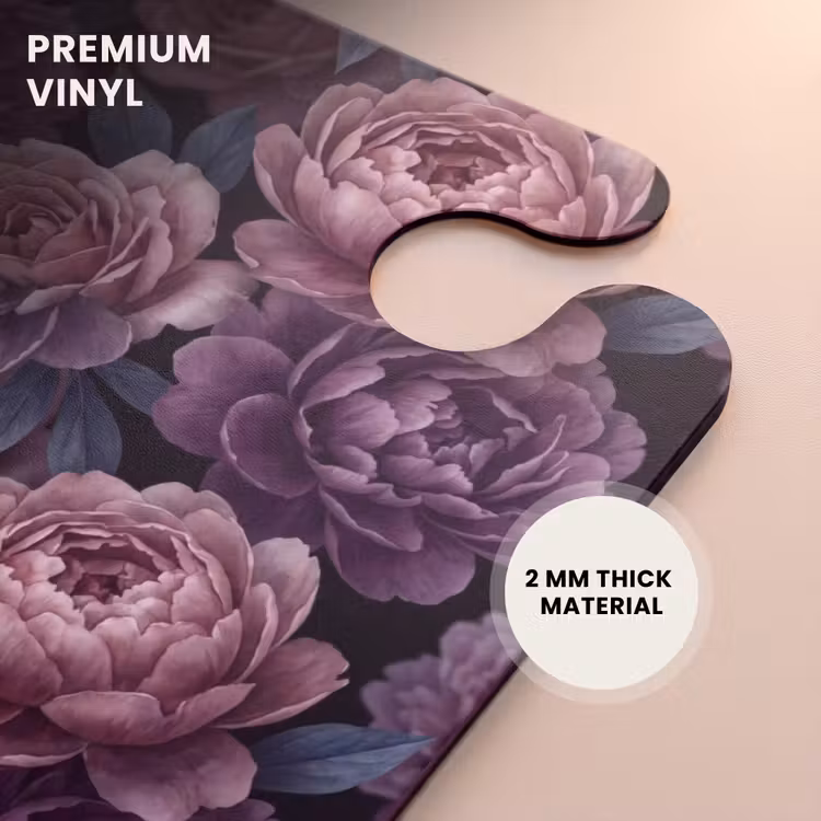 CaseSwap™ - Flowers - Pattern - Dark - Botanical - Purple — 6