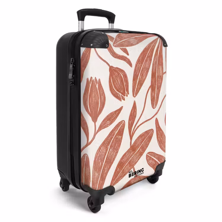 CaseSwap™ - Flowers - Pattern - Modern - Nature - Brown — 2