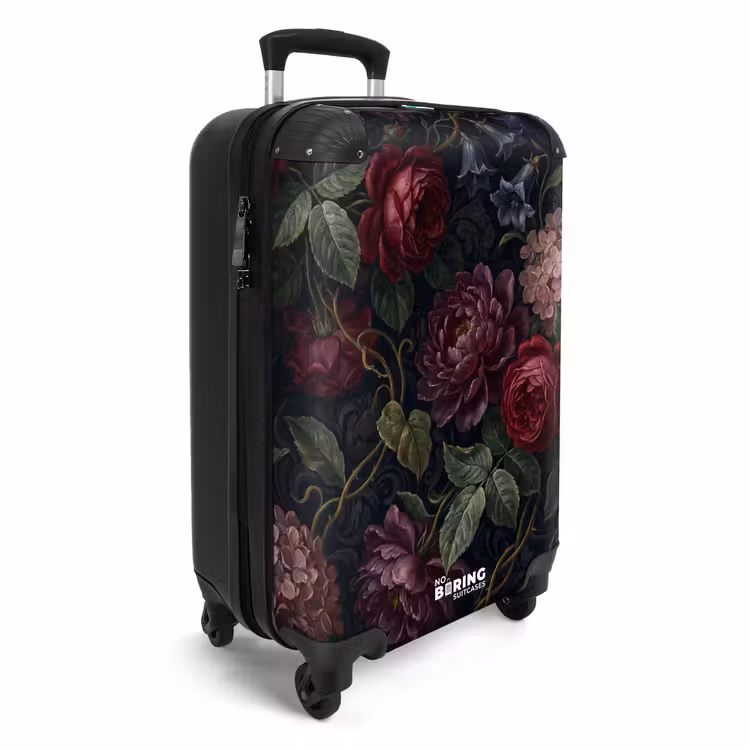 CaseSwap™ - Flowers - Red - Classic - Dark - Pattern — 2