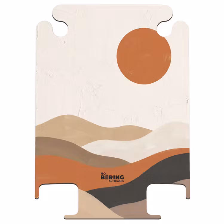 CaseSwap™ - Landscape - Hills - Sun - Abstract - Orange — 1