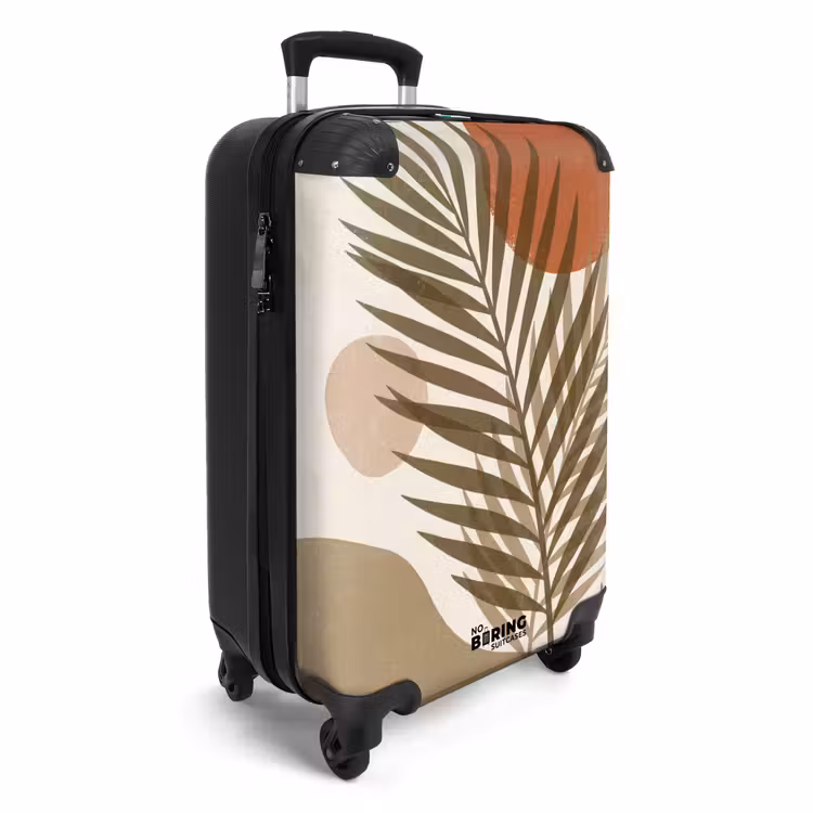 CaseSwap™ - Plants - Leaves - Abstract - Modern - Beige — 2