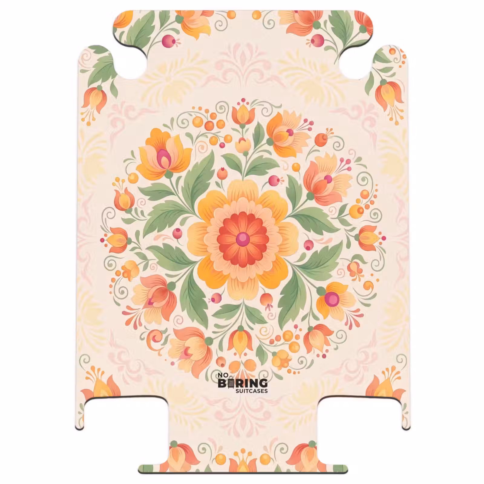CaseSwap™ - Flowers - Pattern - Decorative - Orange — 1