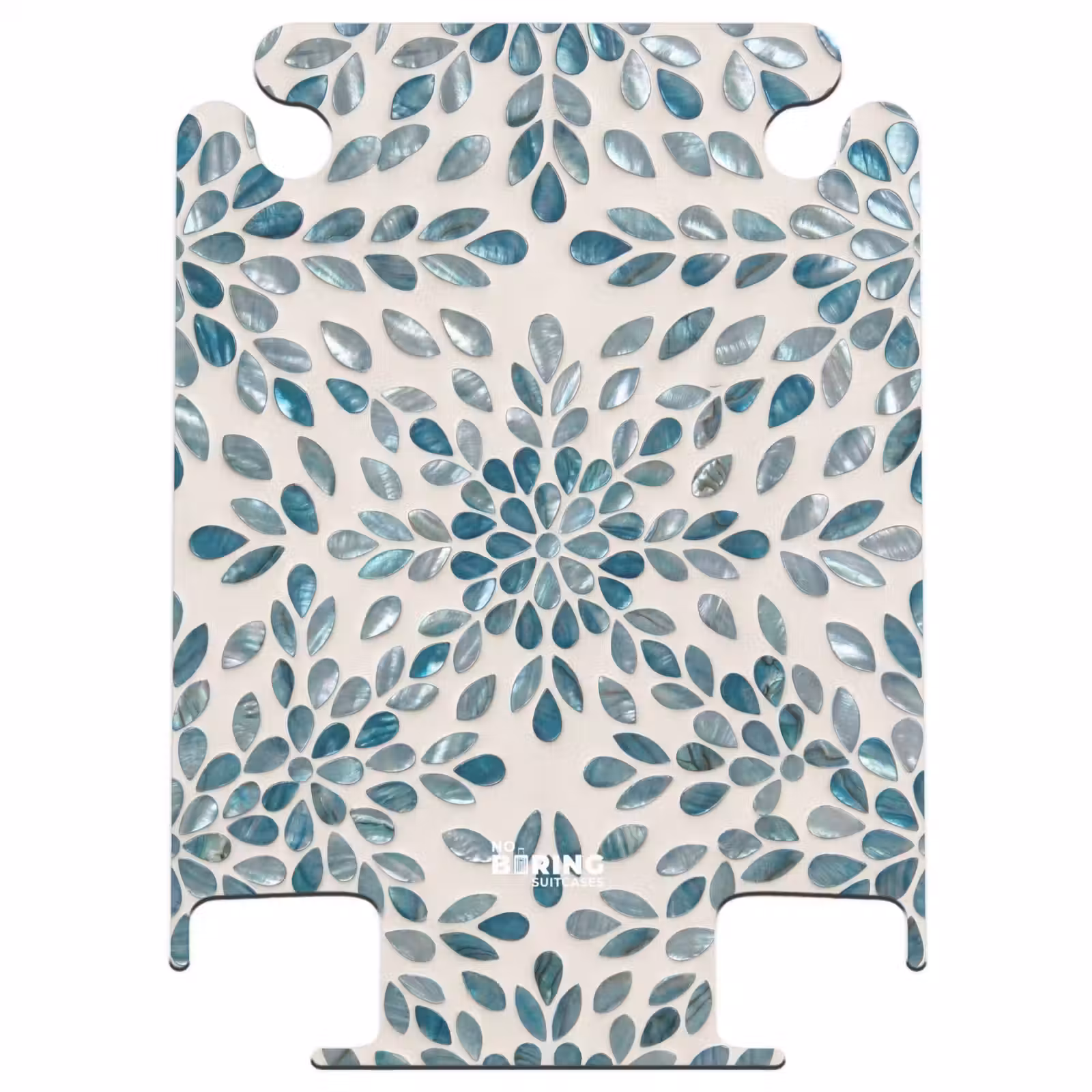 CaseSwap™ - Pattern - Leaves - Abstract - Modern - Turquoise — 1