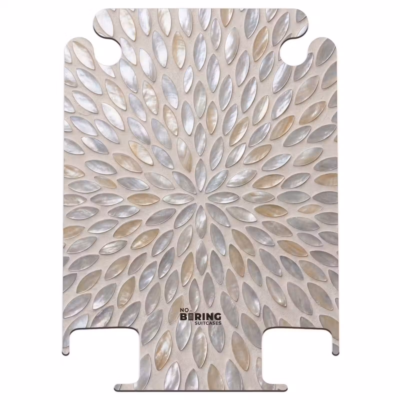 CaseSwap™ - Pattern - Oval - Shiny - Abstract - Beige — 1