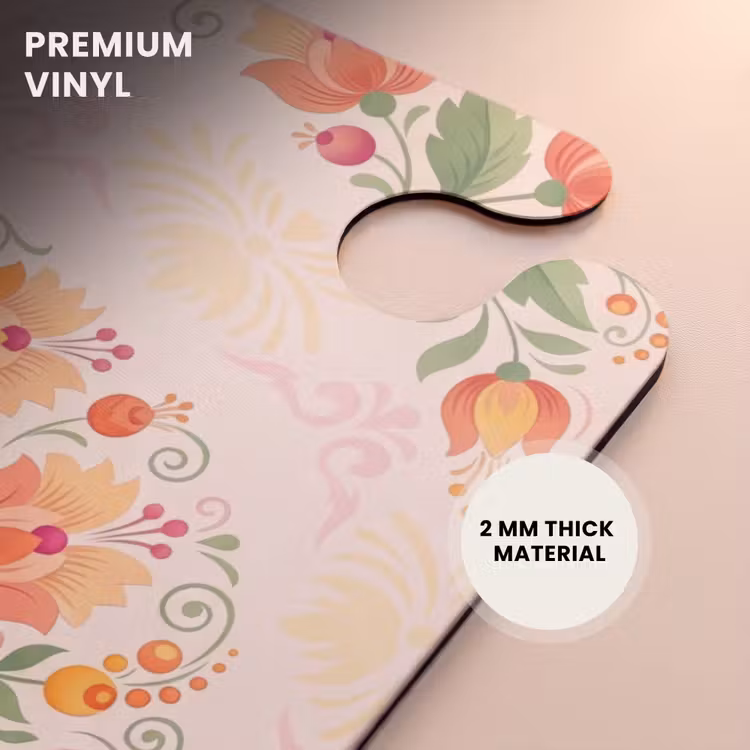 CaseSwap™ - Flowers - Pattern - Decorative - Orange — 6