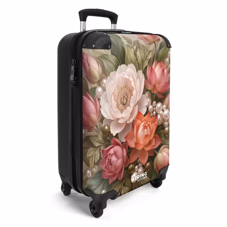 CaseSwap™ - Flowers - Pearls - Elegant - Pink - White — 2