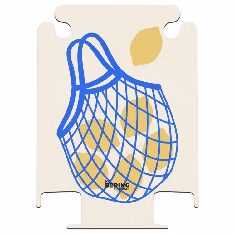 CaseSwap™ - Food - Lemon - Groceries - Abstract - Yellow - Blue — 1