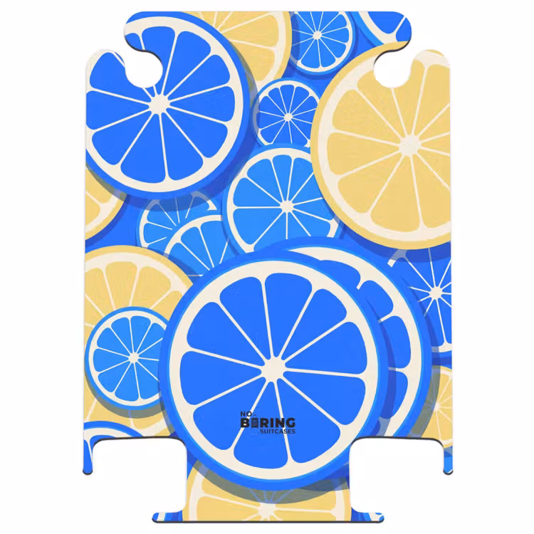 CaseSwap™ - Fruit - Slices - Pattern - Modern - Blue - Yellow — 1