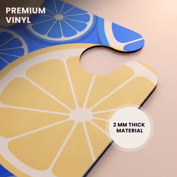 CaseSwap™ - Fruit - Slices - Pattern - Modern - Blue - Yellow — 6