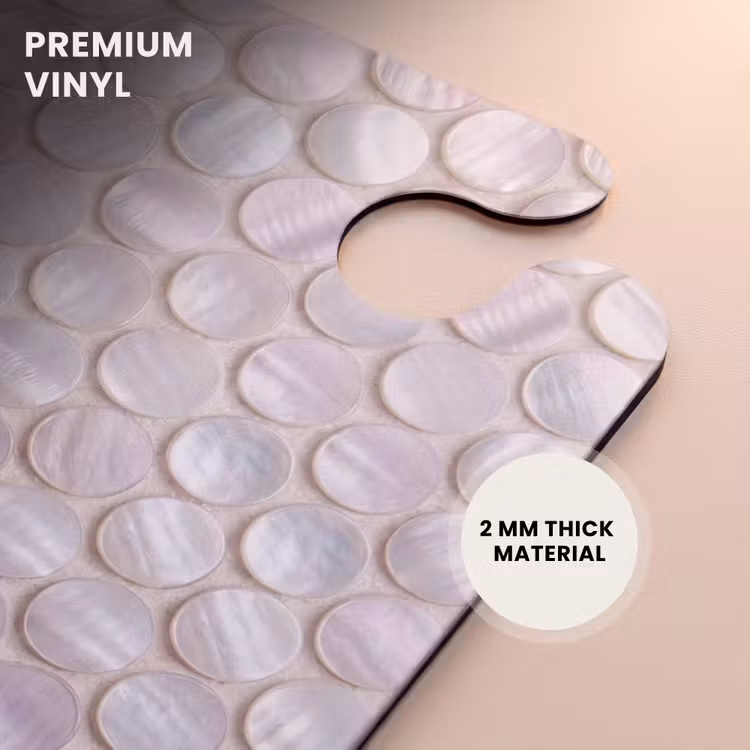 CaseSwap™ - Pattern - Circles - Abstract - Modern - White — 6