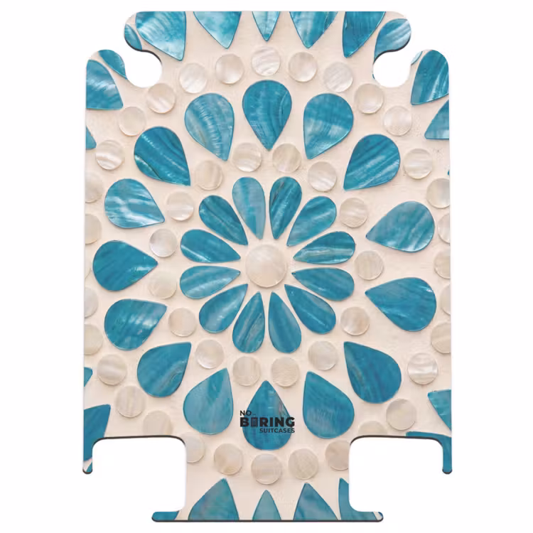 CaseSwap™ - Pattern - Mosaic - Shells - Abstract - Turquoise — 1