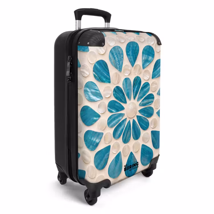 CaseSwap™ - Pattern - Mosaic - Shells - Abstract - Turquoise — 2