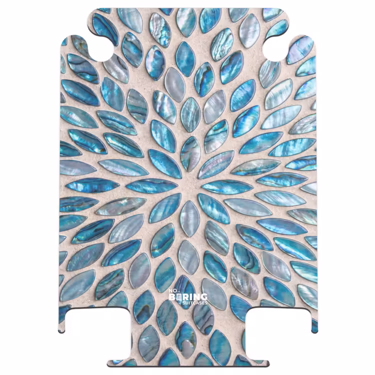 CaseSwap™ - Pattern - Shimmer - Abstract - Blue - Decoration — 1