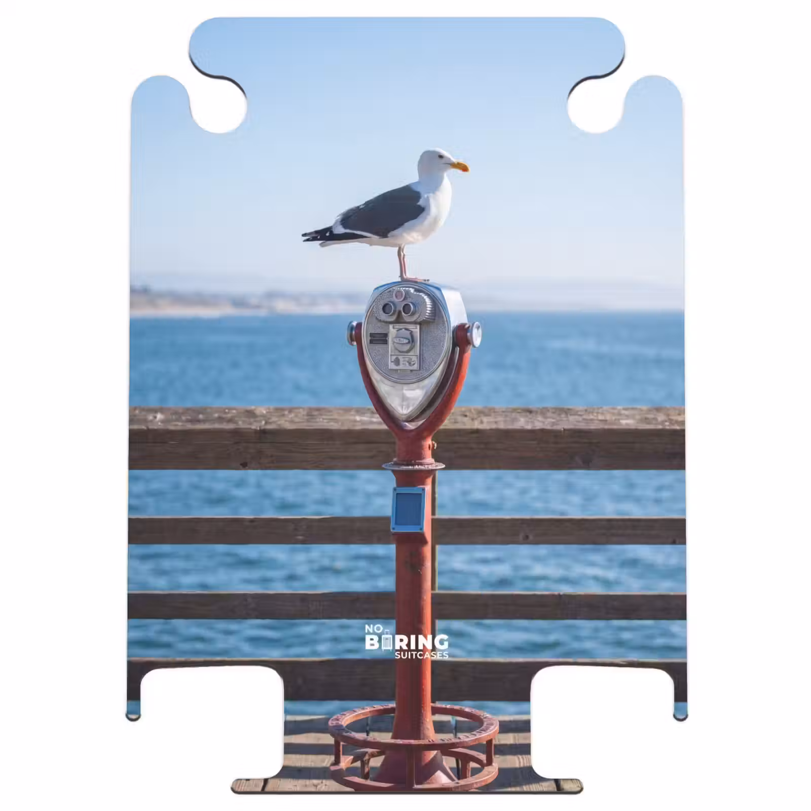 CaseSwap™ - Bird - Binoculars - Coast - Sea - Blue — 1
