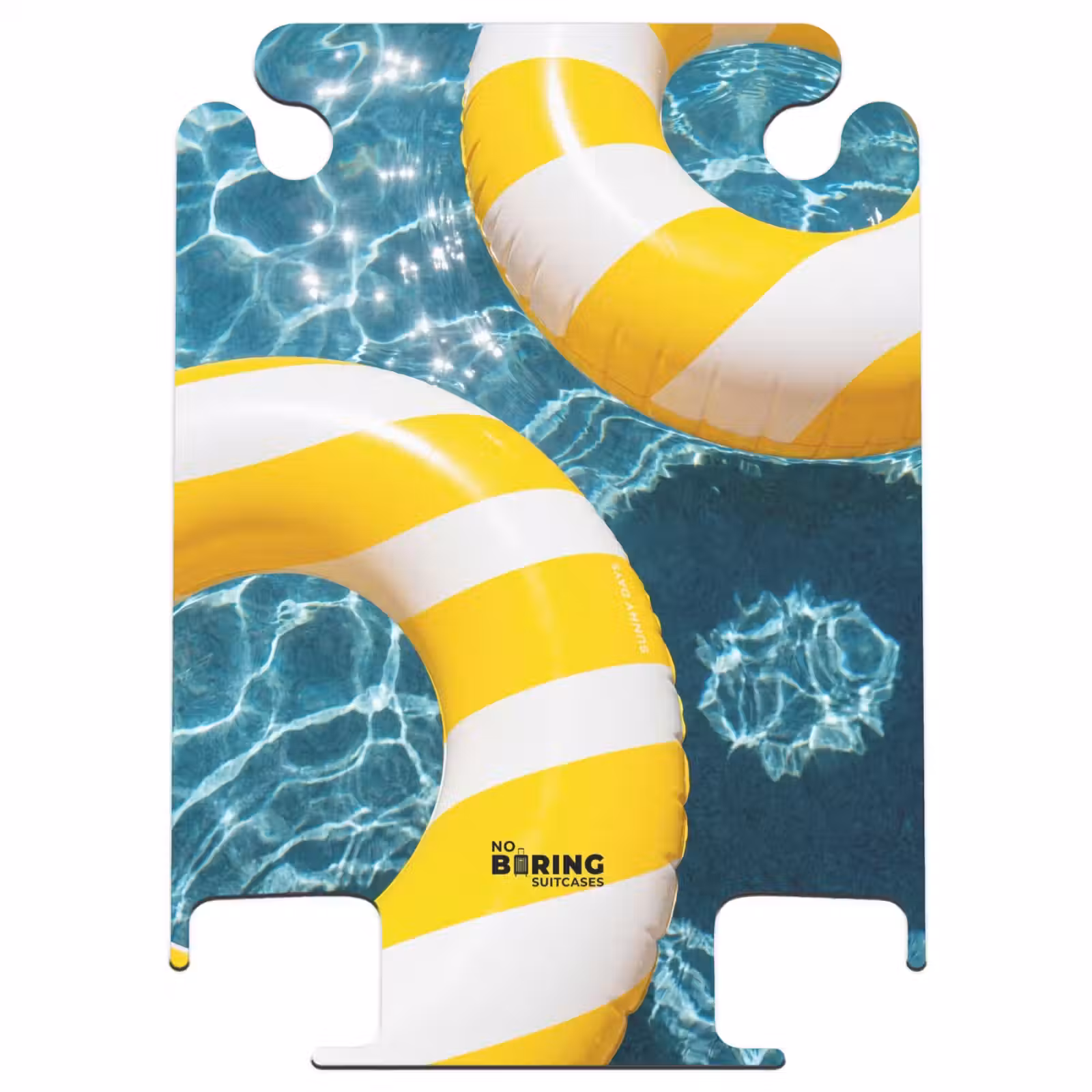 CaseSwap™ - Swimming Pool - Swim Rings - Summer - Yellow - Blue — 1