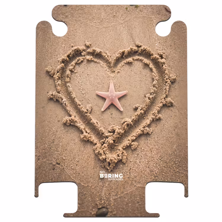 CaseSwap™ - Animals - Heart - Beach - Sand - Pink — 1