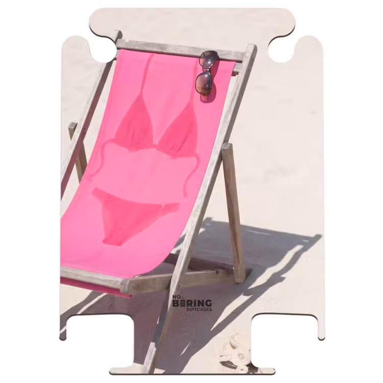CaseSwap™ - Beach - Lounge Chair - Swimwear - Summer - Pink — 1