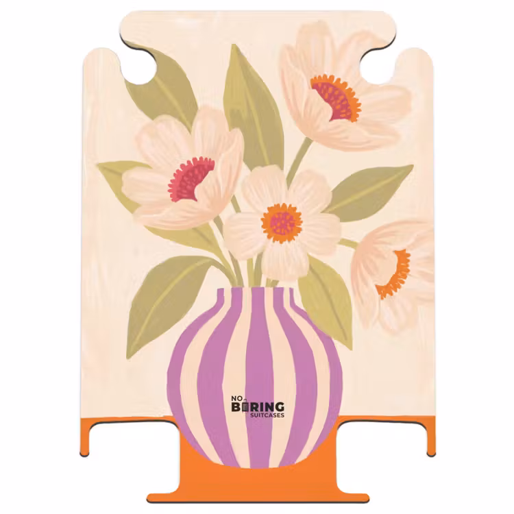 CaseSwap™ - Flowers - Vase - Abstract - Purple - Orange — 1