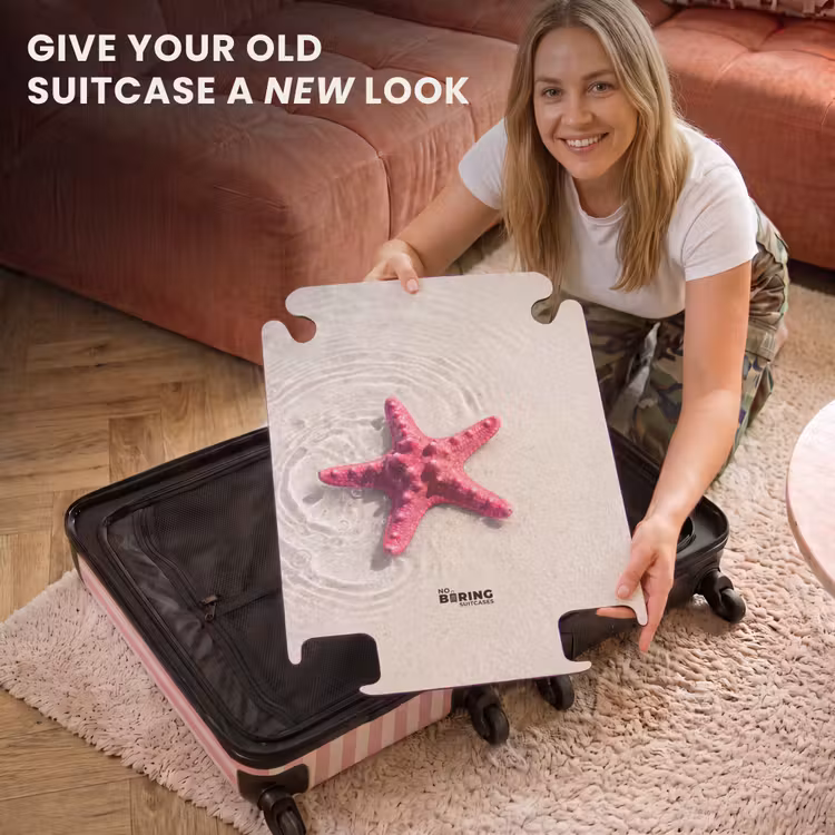 CaseSwap™ - Marine Life - Starfish - Beach - Pink - Water — 3