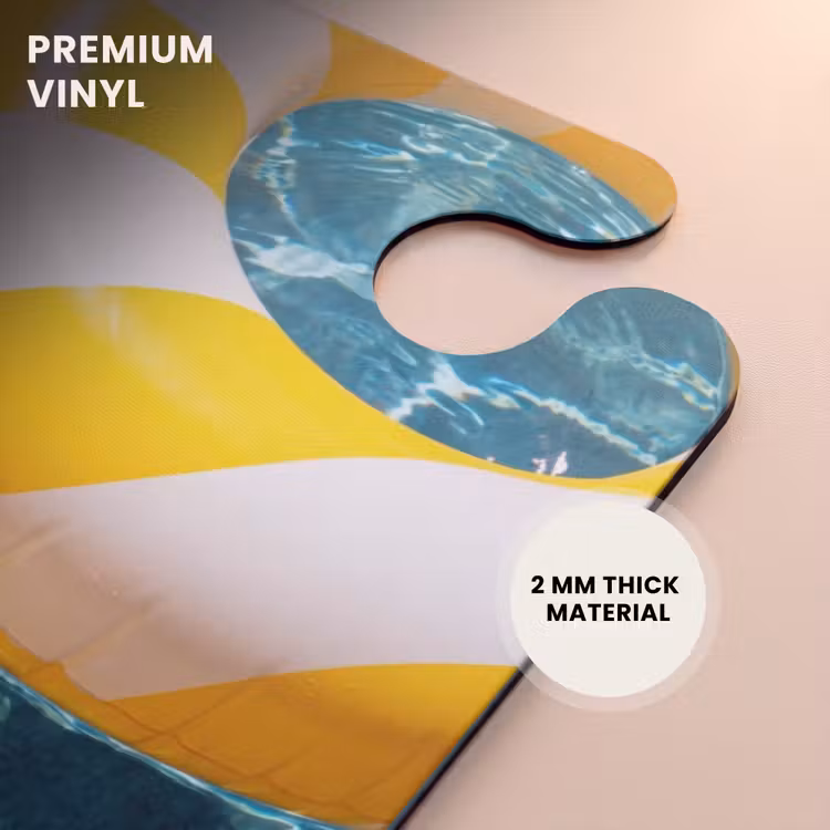 CaseSwap™ - Swimming Pool - Swim Rings - Summer - Yellow - Blue — 6
