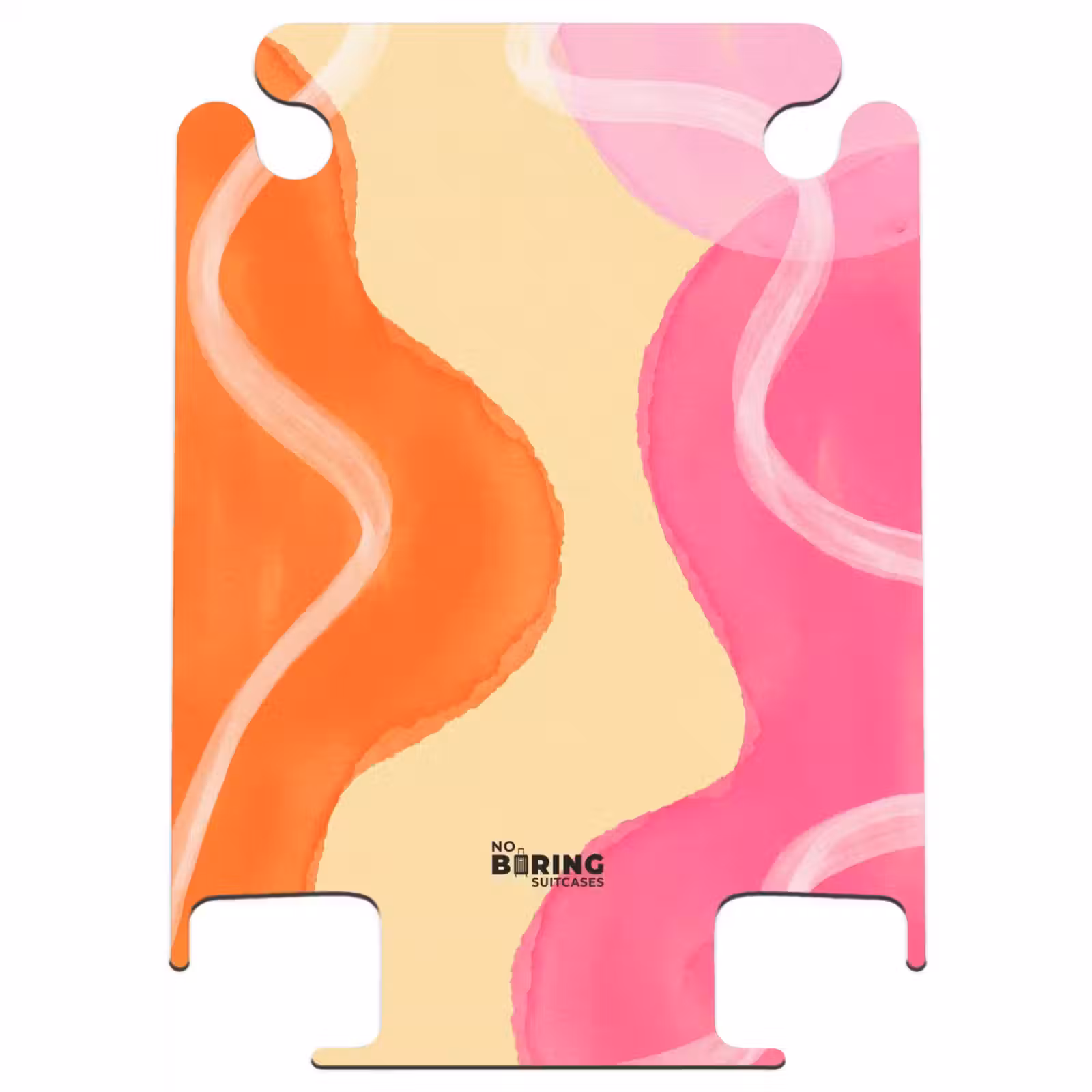 CaseSwap™ - Abstract - Watercolor - Organic - Orange - Pink — 1