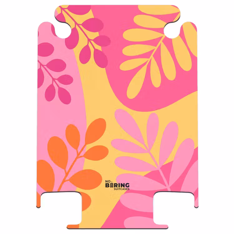 CaseSwap™ - Nature - Leaves - Abstract - Pink - Yellow — 1