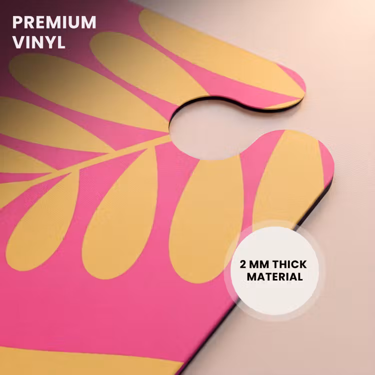 CaseSwap™ - Nature - Leaves - Abstract - Pink - Yellow — 6