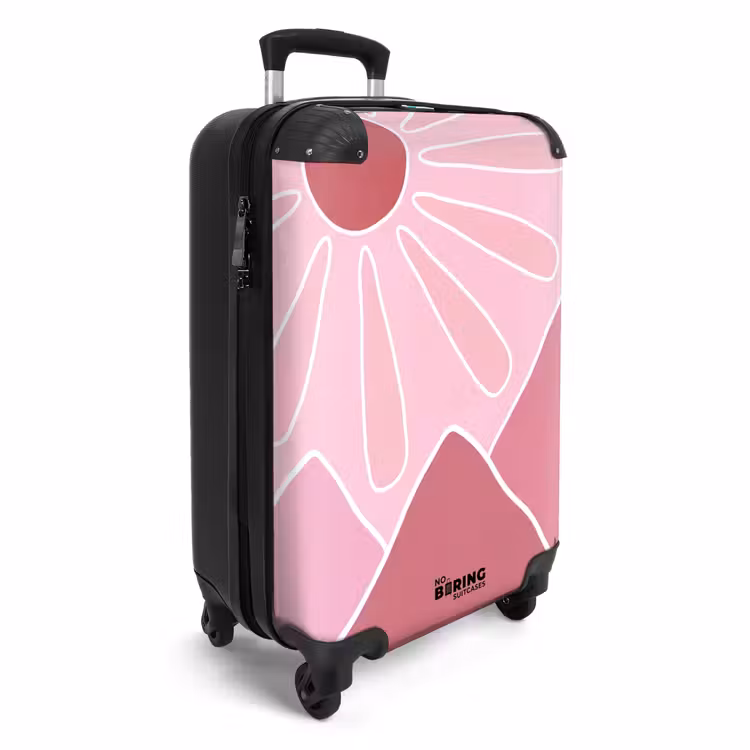 CaseSwap™ - Sun - Mountains - Nature - Abstract - Pink — 2