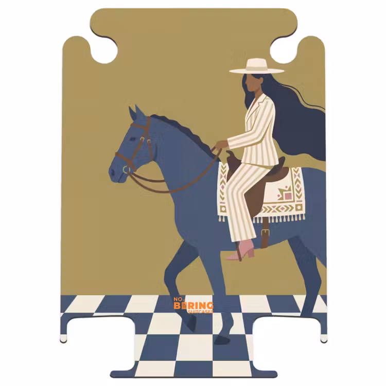 CaseSwap™ - Woman - Horse - Riding - Modern - Abstract — 1