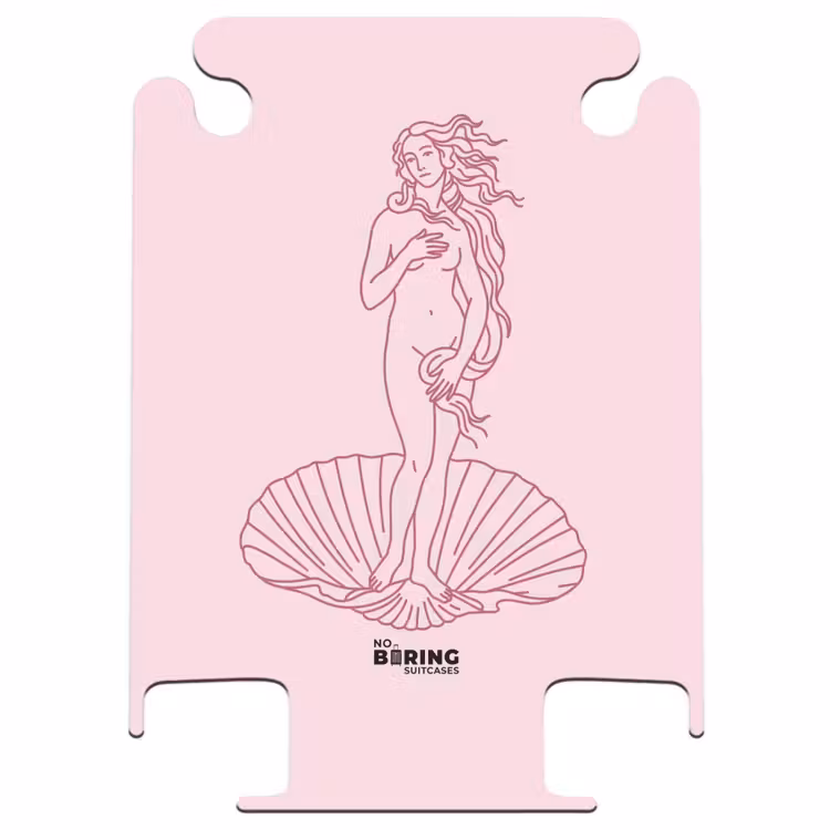CaseSwap™ - Woman - Shell - Art - Line Drawing - Pink — 1