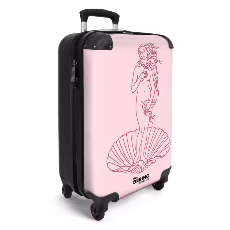 CaseSwap™ - Woman - Shell - Art - Line Drawing - Pink — 2