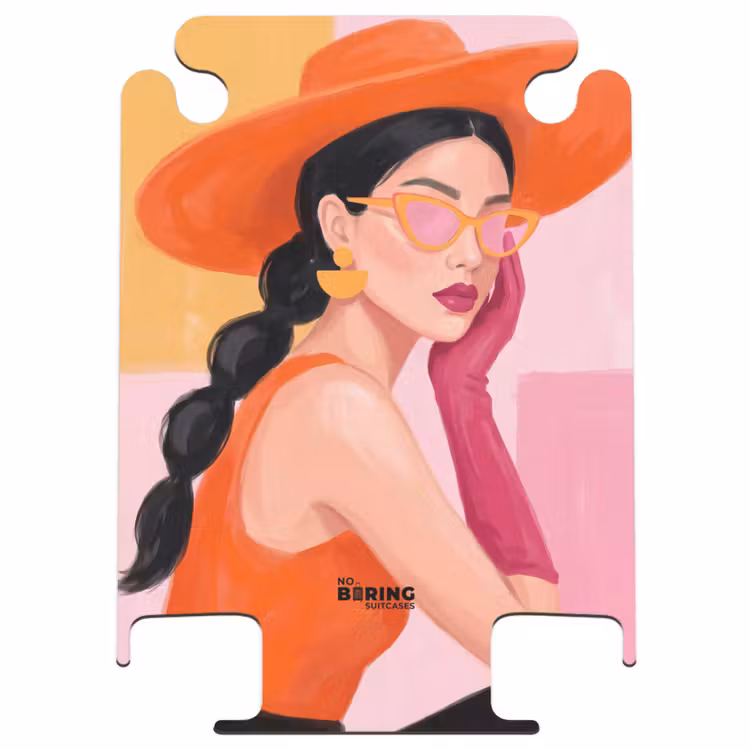 CaseSwap™ - Women's - Hat - Fashion - Modern - Orange — 1